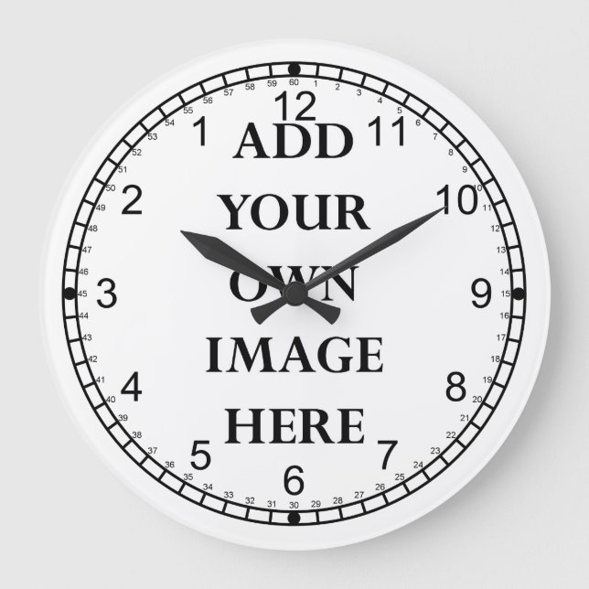 customize your crazy reverse dial clock (Front)