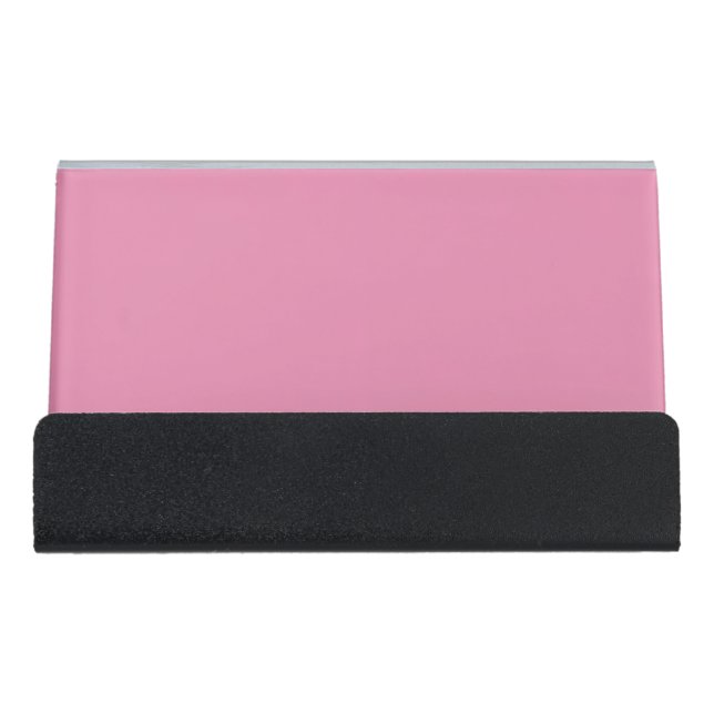 Customize Your Digital Creations with Drag & Drop Desk Business Card Holder (Front)
