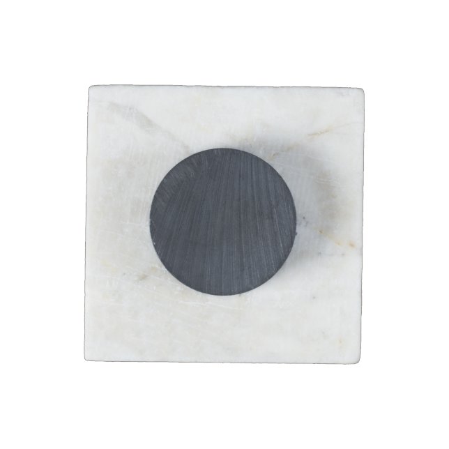 Customize Your Digital Creations with Drag & Drop Stone Magnet (Back)