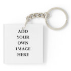 customize your double sided keychain