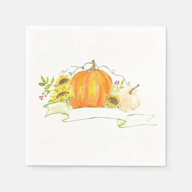 Customize your Fall Napkins (Front)