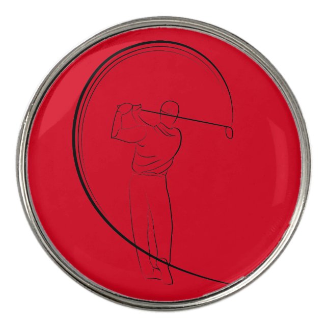 Customize Your Golf Game with Personalized Golf Ball Marker (Front)