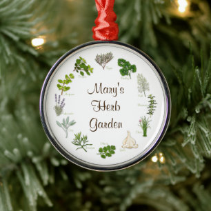 Customize Your Herb Garden Ornament
