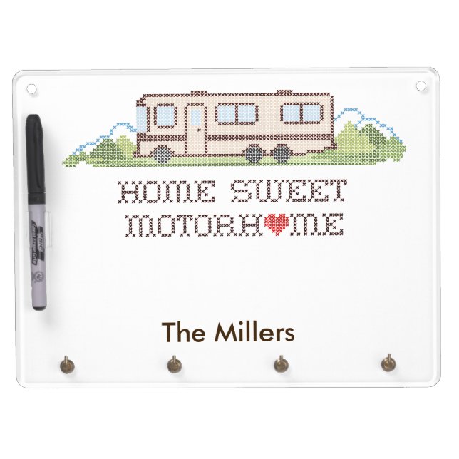 Customize Your Motor Home Message Board (Front)