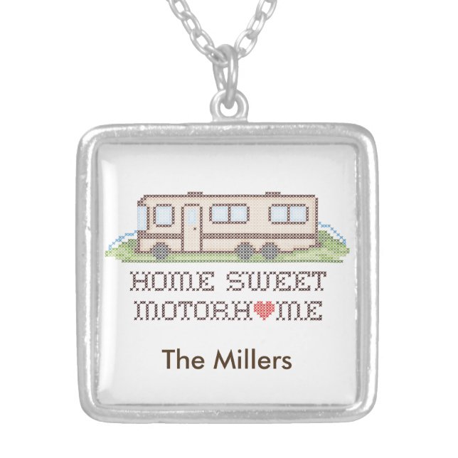 Customize Your Motor Home Necklace (Front)