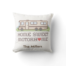 Customize Your Motor Home Pillow