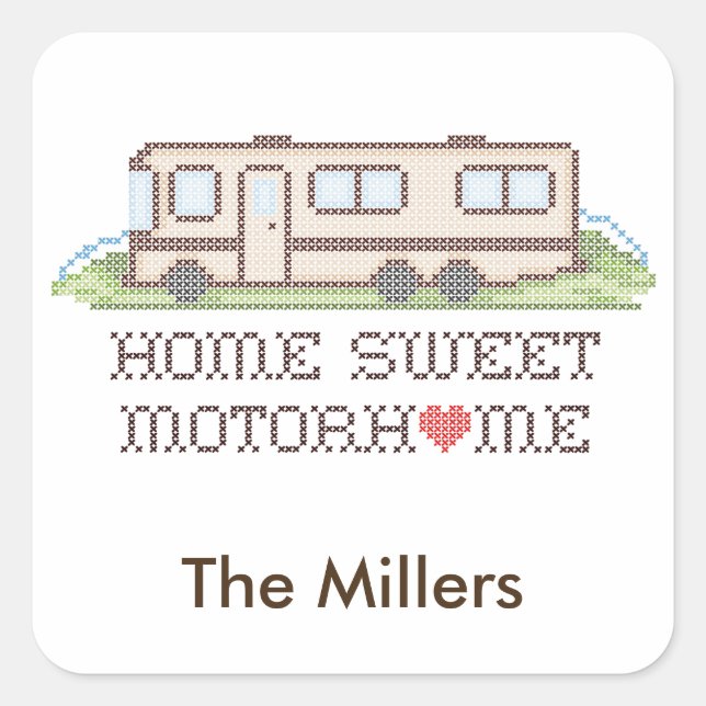 Customize Your Motor Home Stickers (Front)