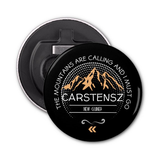 Customize your MOUNTAIN design Bottle Opener (Front)