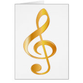 Customize Your Music Notecard (Front)