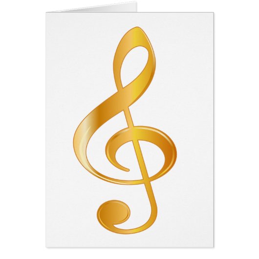 Customize Your Music Notecard (Front)