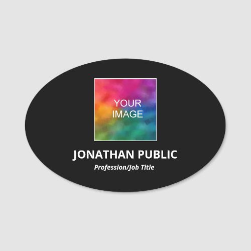 Customize Your Name Business Company Logo Here Name Tag