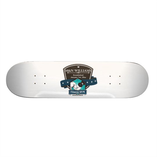 your skateboard customize Logo Customize Your Fitness Skateboard Name Gym Zazzle.com your skateboard customize Logo Customize Your Fitness Skateboard Name Gym Zazzle.com
