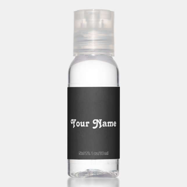 Customize your name - Travel Bottle Set Hand Sanitizer (Front)