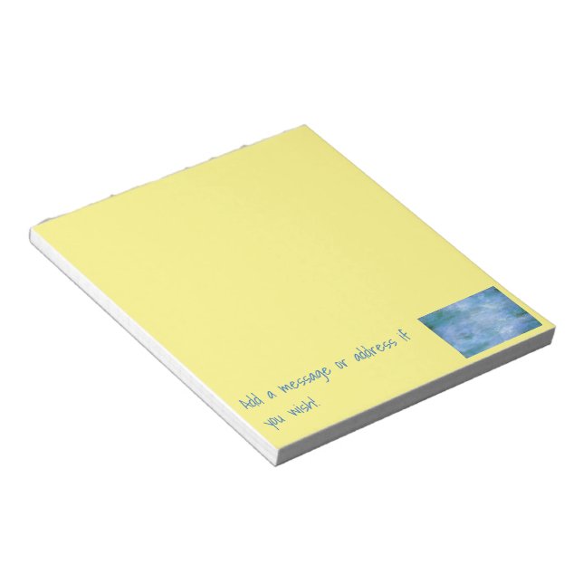Customize Your Notepad (Angled)