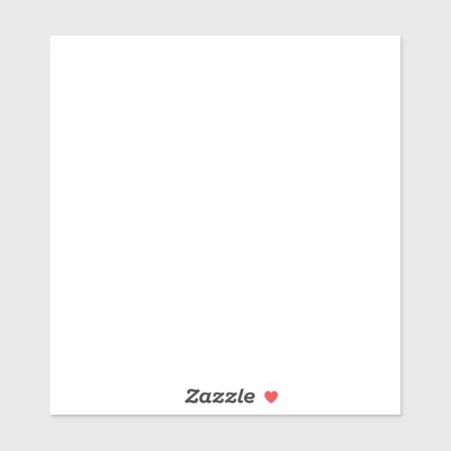 Customize your own 6x6 sticker (Sheet)