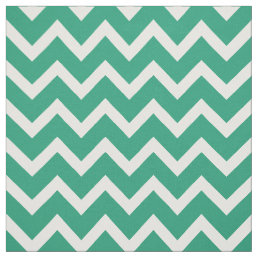 Customize your own blue white chevron pattern fabric