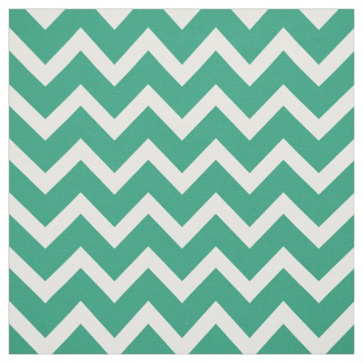 Customize your own blue white chevron pattern fabric