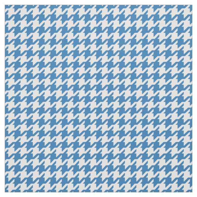 Customize Your Own Blue White Houndstooth Pattern Fabric Zazzle   Customize Your Own Blue White Houndstooth Pattern Fabric R6f4db209079a43eda4379c3938357794 Zl6q2 630 