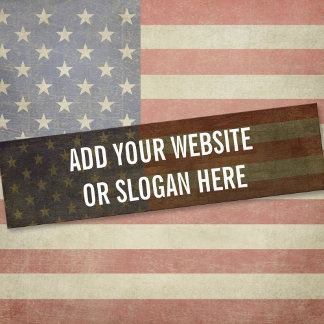 Customize Your Own Bumper Sticker