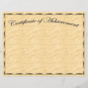Customize Your Own Certificate Of Achievement by Firecrackinmama at Zazzle