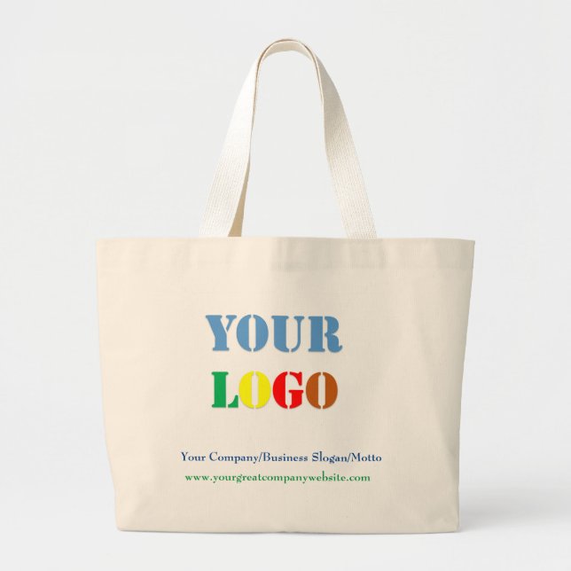 Customize Your Own/Company Tote Bag - No Minimum (Front)