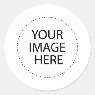 Customize Your Own Design Classic Round Sticker