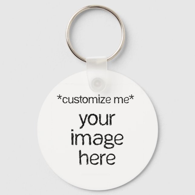 Customize Your Own Design Keychain (Front)