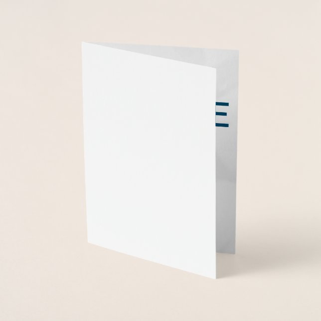 Customize your own    foil card (Front)