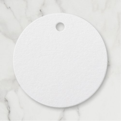 Customize your own  foil favor tags