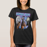Customize Your Own Horse Mom Bootleg Style Photo