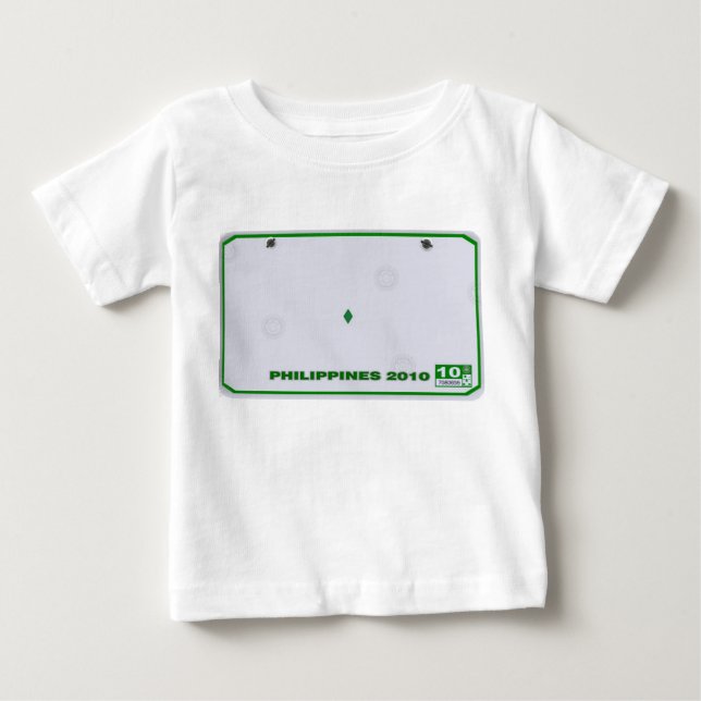 Customize your own Infant/kids License plate shirt (Front)