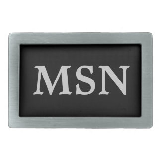 Customize your own initials Belt Buckle
