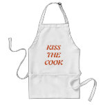 Customize Your Own Kiss The Cook Aprons at Zazzle