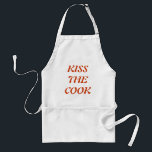 CUSTOMIZE YOUR OWN KISS THE COOK APRONS<br><div class="desc">CUSTOMIZE WITH YOUR NAME, KISS THE COOK APRON</div>