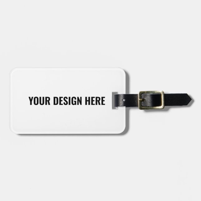 Customize Your Own -  Luggage Tag (Front Horizontal)