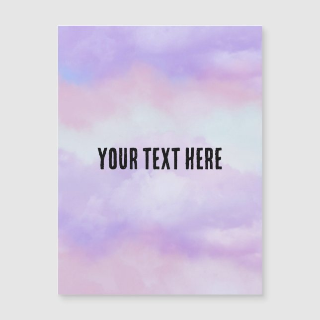 Customize your own Magnetic Card (Front)