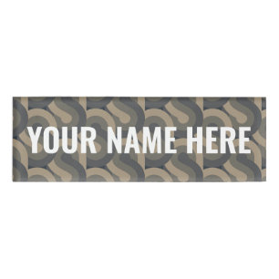 Customize your own name tag