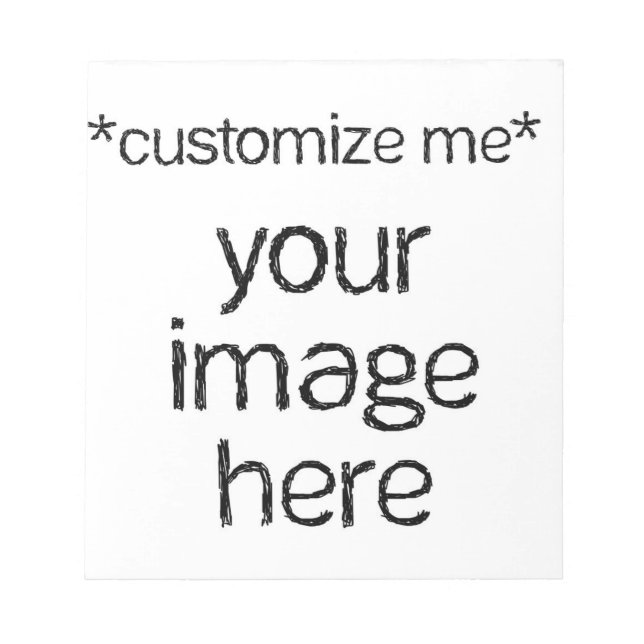 Customize Your Own Notepad (Front)
