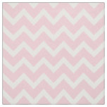 Customize your own pastel pink chevron pattern fabric