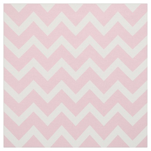 Customize your own pastel pink chevron pattern fabric