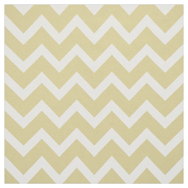 Customize your own pastel yellow chevron pattern fabric (Swatch)