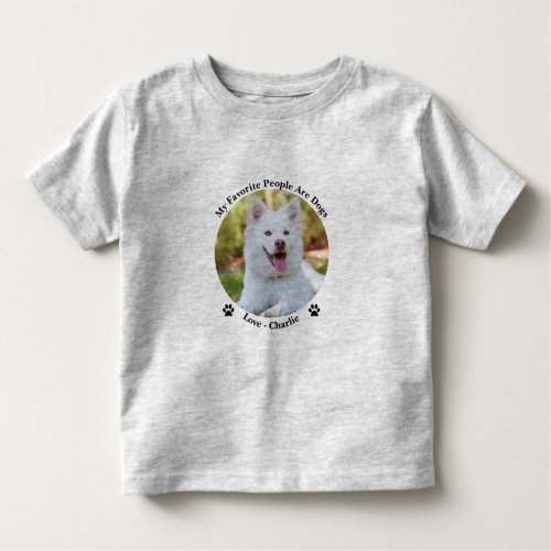 Customize Your Own Personalized Photo  Name on Toddler T_shirt