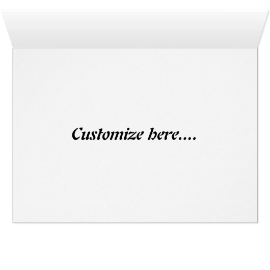 Customize your Own Pet Card (Inside Horizontal (Bottom))