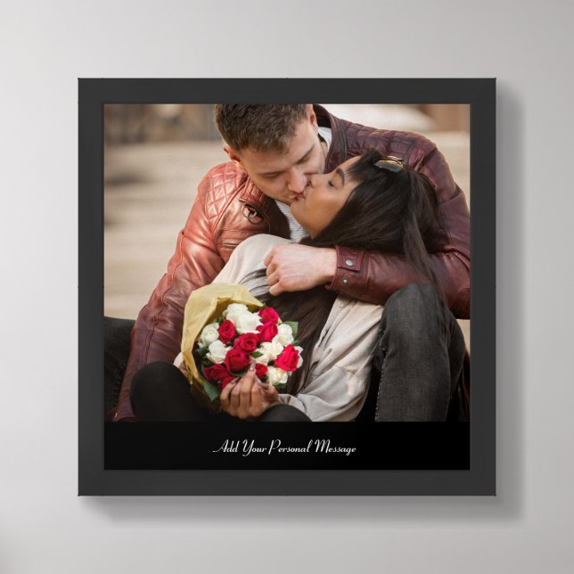 Customize Your Own Photo Framed Art (Framed Front)