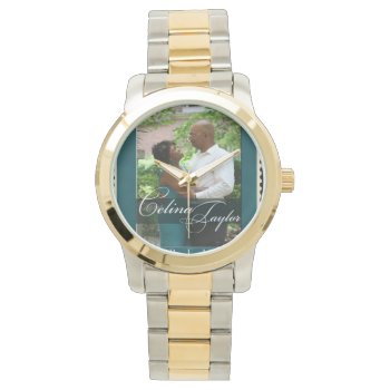 Customize Your Own Photo Watch by perfectwedding at Zazzle