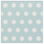Customize your own polka dots pattern in turquoise fabric