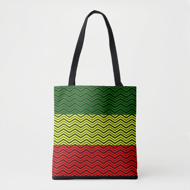 Customize Your Own  - RASTA  Design Tote Bag (Front)