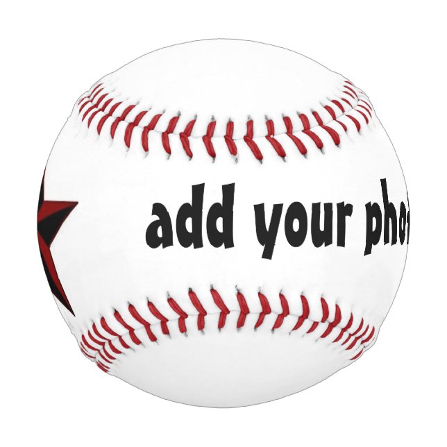 customize your own regulation size baseball (Back)