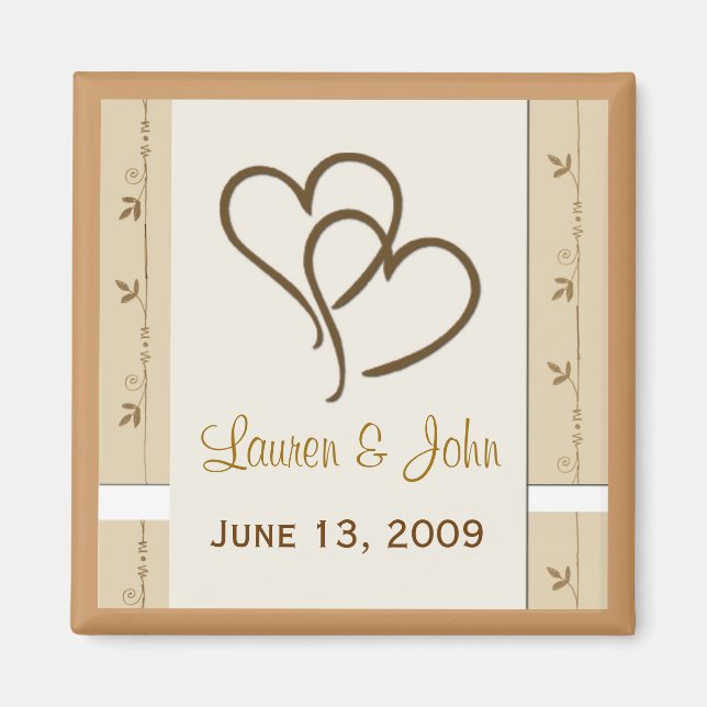 Customize your own save the date... magnet (Front)