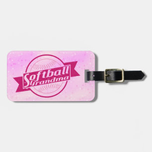 Customize Your Own Softball Grandma Luggage Tag